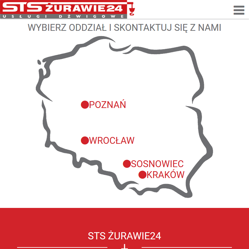 Wypożyczalnia żurawi - Kraków